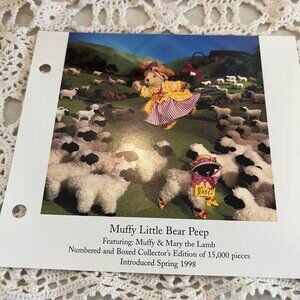 North American Bear Co "Muffy Little Bear Peep"